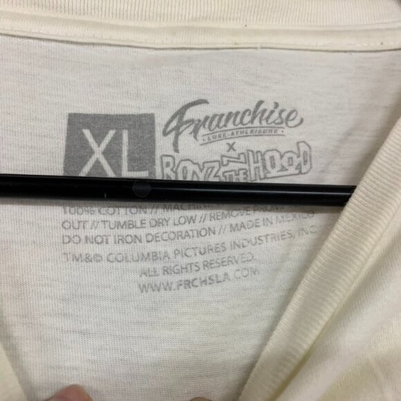 Franchise Boyz In The Hood Mens XL T Shirt White Short Sleeve Crew Neck Graphic - Picture 6 of 13